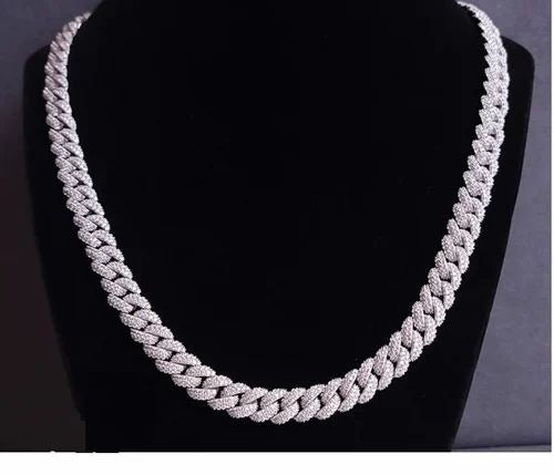 Moissanite Cuban Link Chains